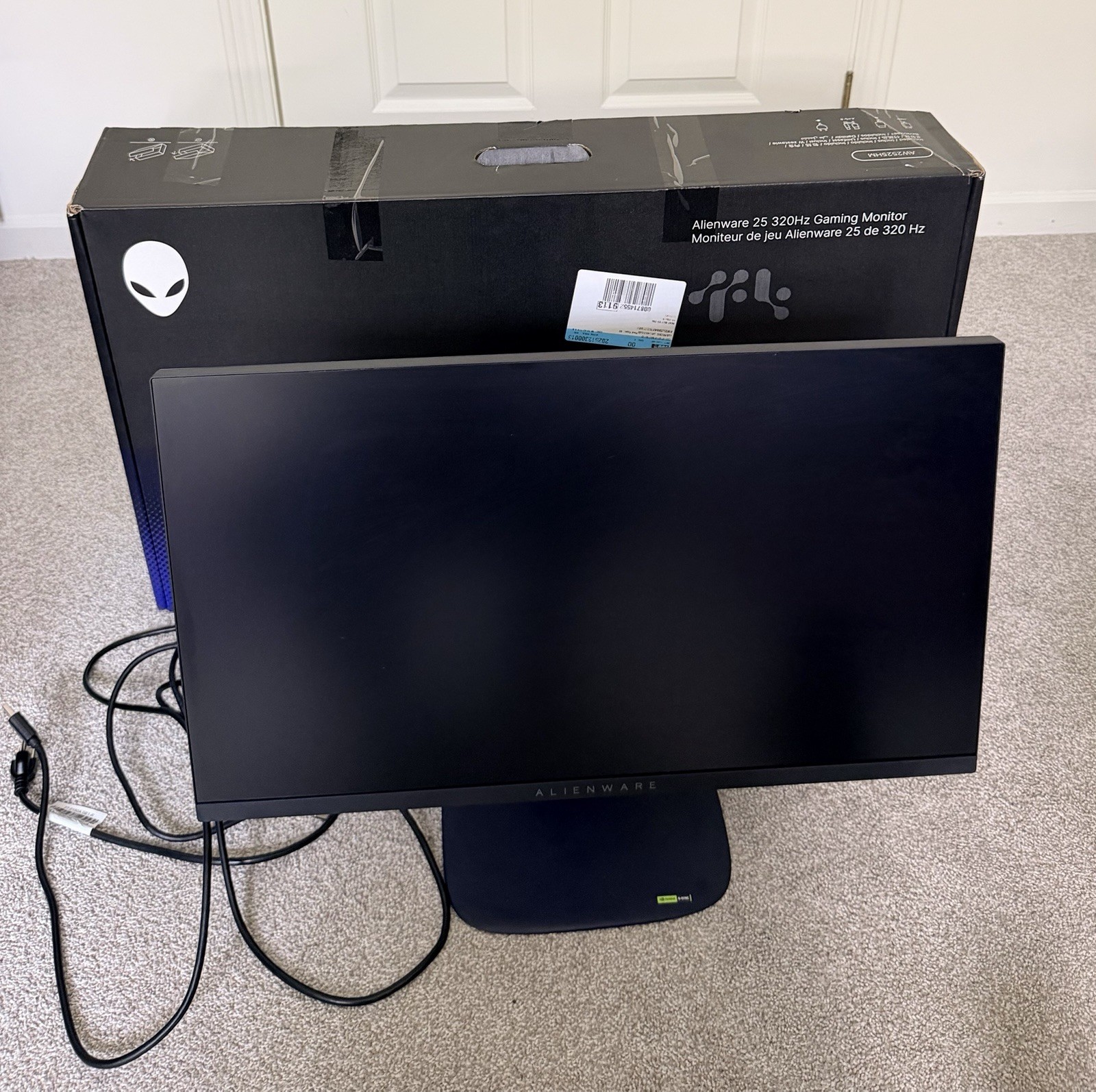 Dell Alienware AW2525HM 24.5” FHD 320Hz 0.5ms Gaming Monitor