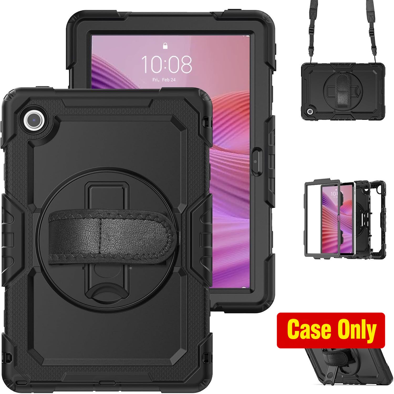 Case for Lenovo Tab 10.1 (TB-311XU/TB-311FU) 2025 2026, Durable Shockproof Case