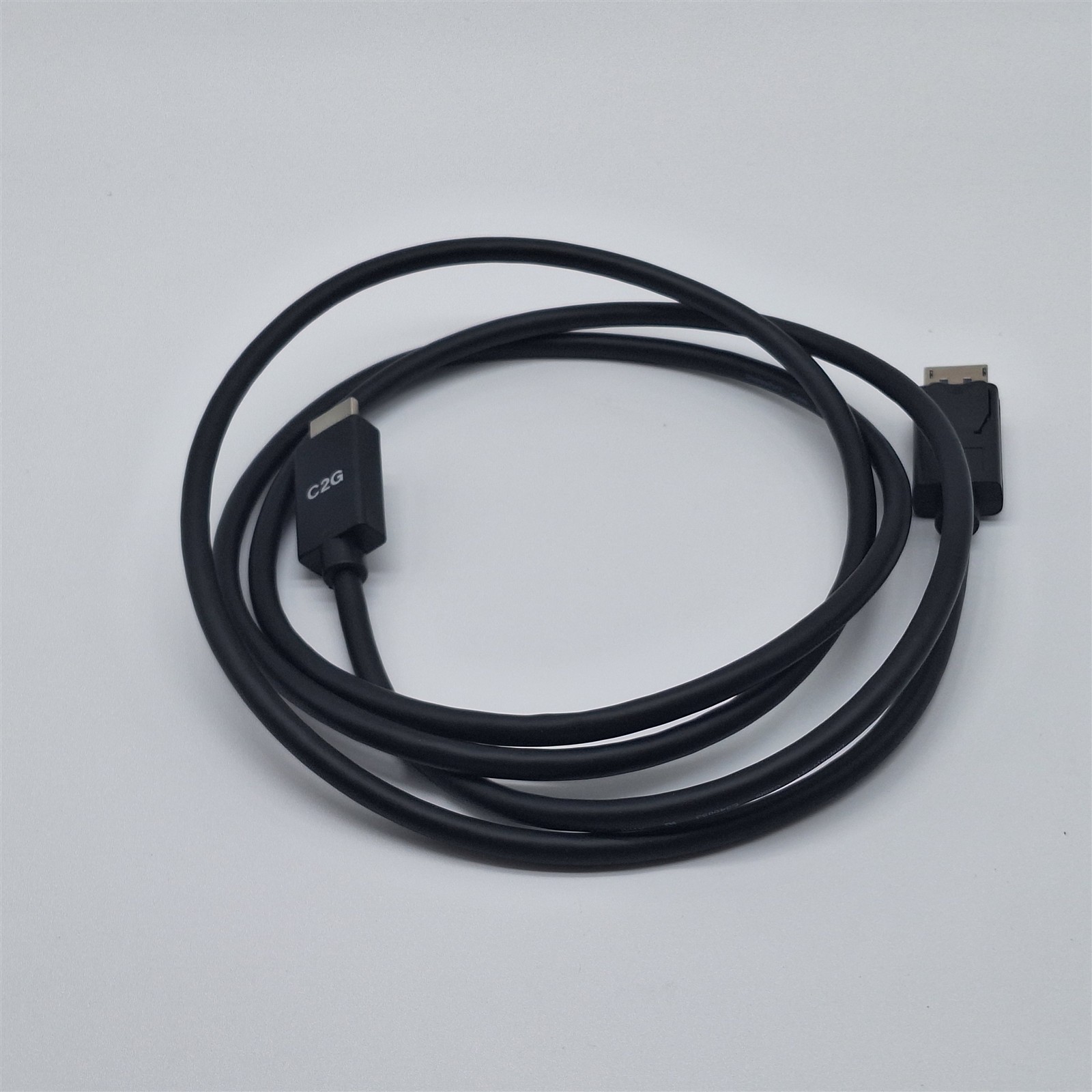 C2G 54326 6ft DisplayPort to HDMI Adapter Cable Male to Male Black