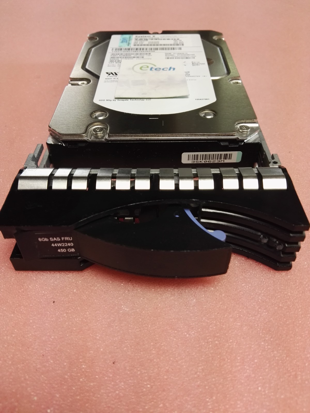 44W2239 / 44W2240- IBM 450GB 15K SAS 3.5" HS HDD for System x3650, x3550, DS3000