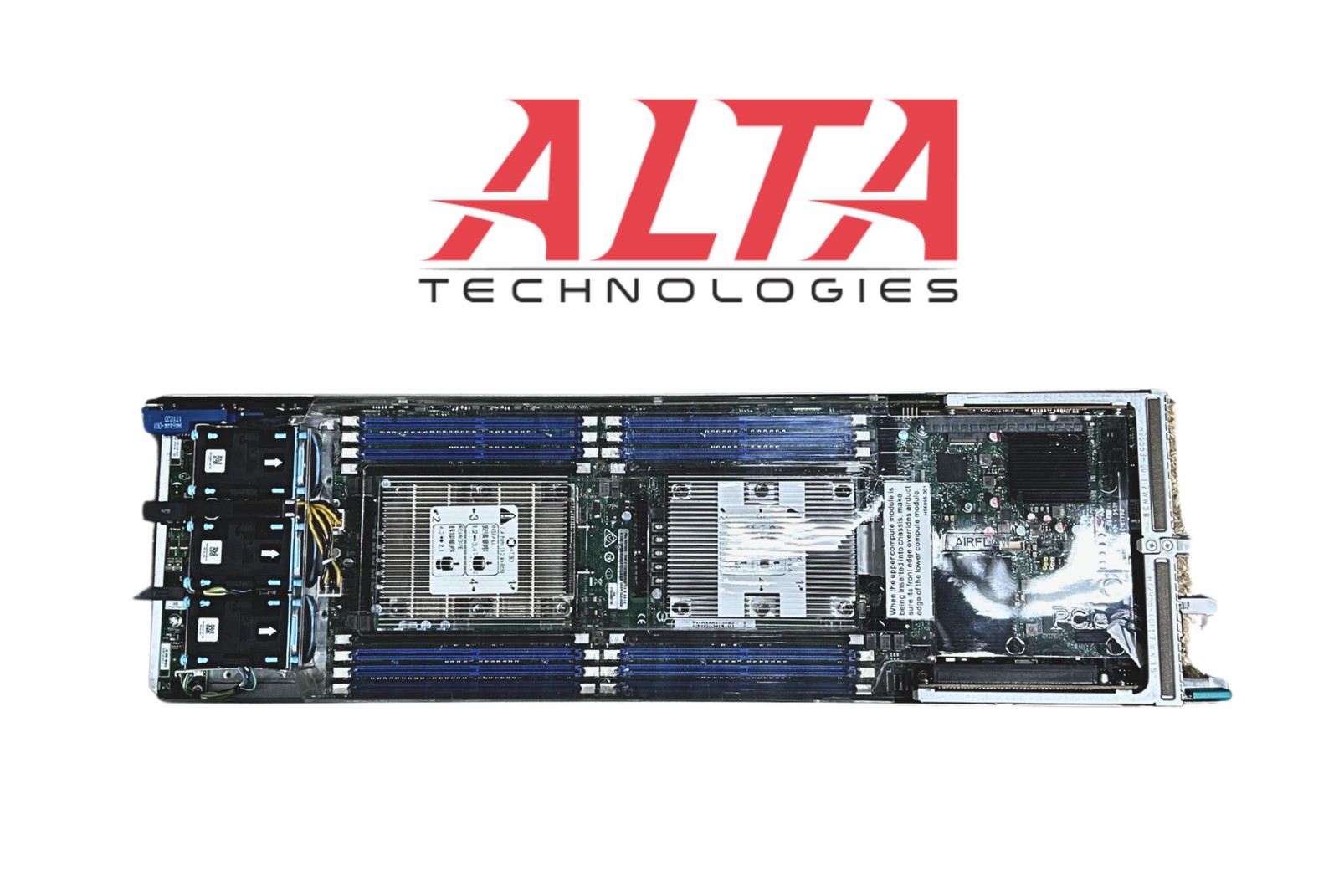 Intel HNS2600BPB INTEL Compute Module/Node QSBP74308726 Motherboard, 2 Heatsinks