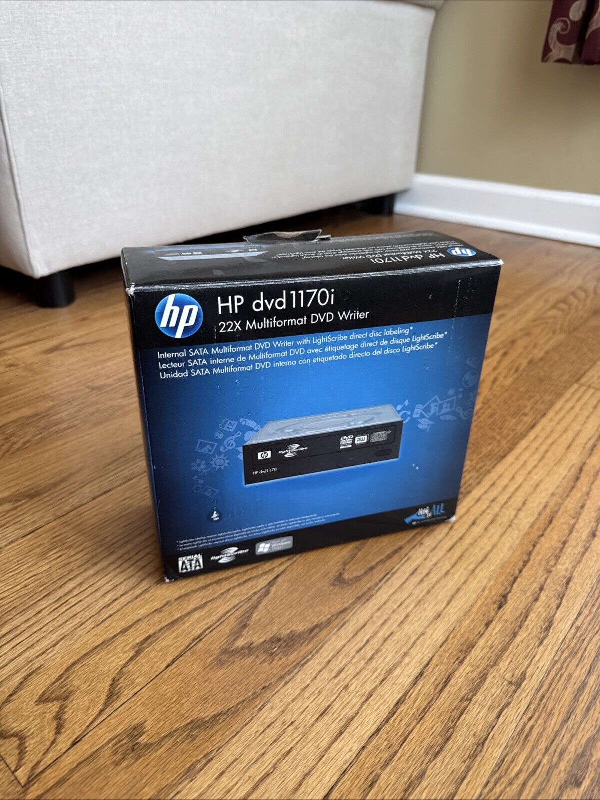 HP Desktop DVD1170i 22x Multiformat DVD Writer w/ Original Box