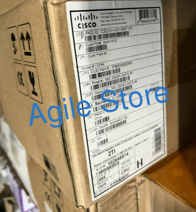 ME-3800X-24FS-M cisco New Gigabit Switch FedEx or DHL