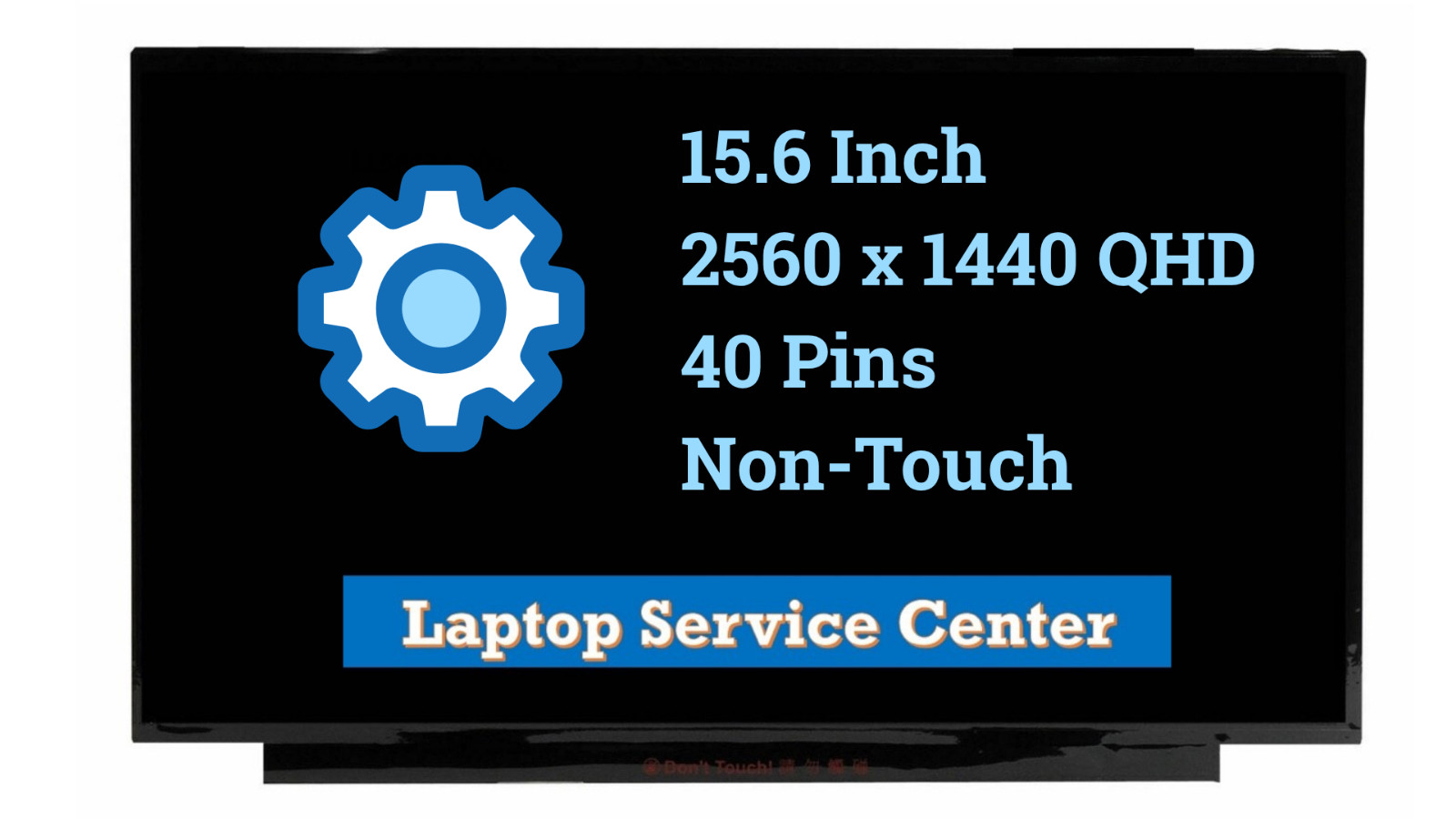 BOE NE156QHM-NY2 V8.0 165Hz QHD IPS LCD Screen 40 pin Matte LED Display