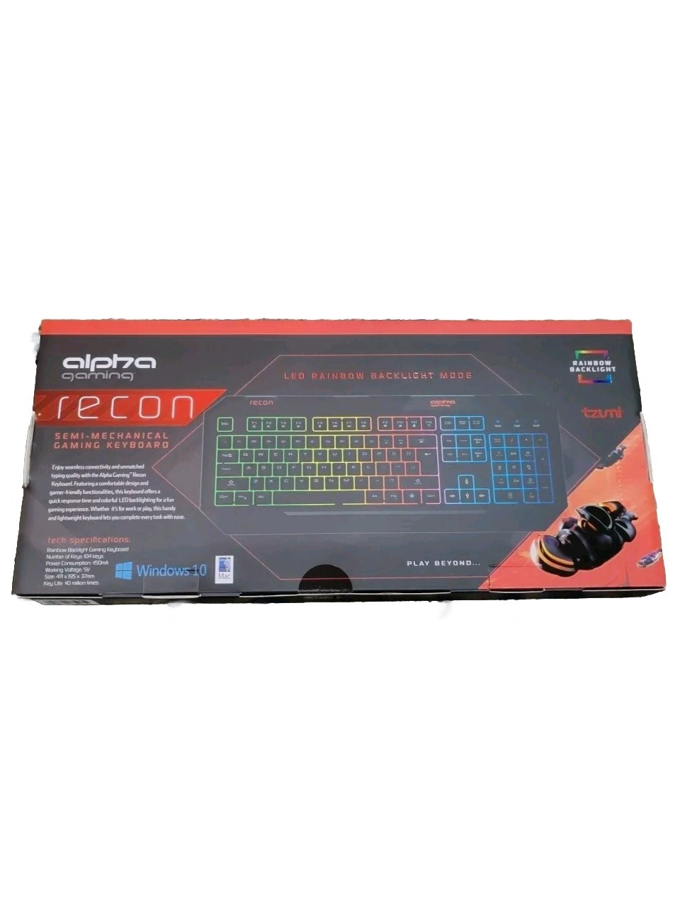 Alpha Gaming Recon Gaming Keyboard