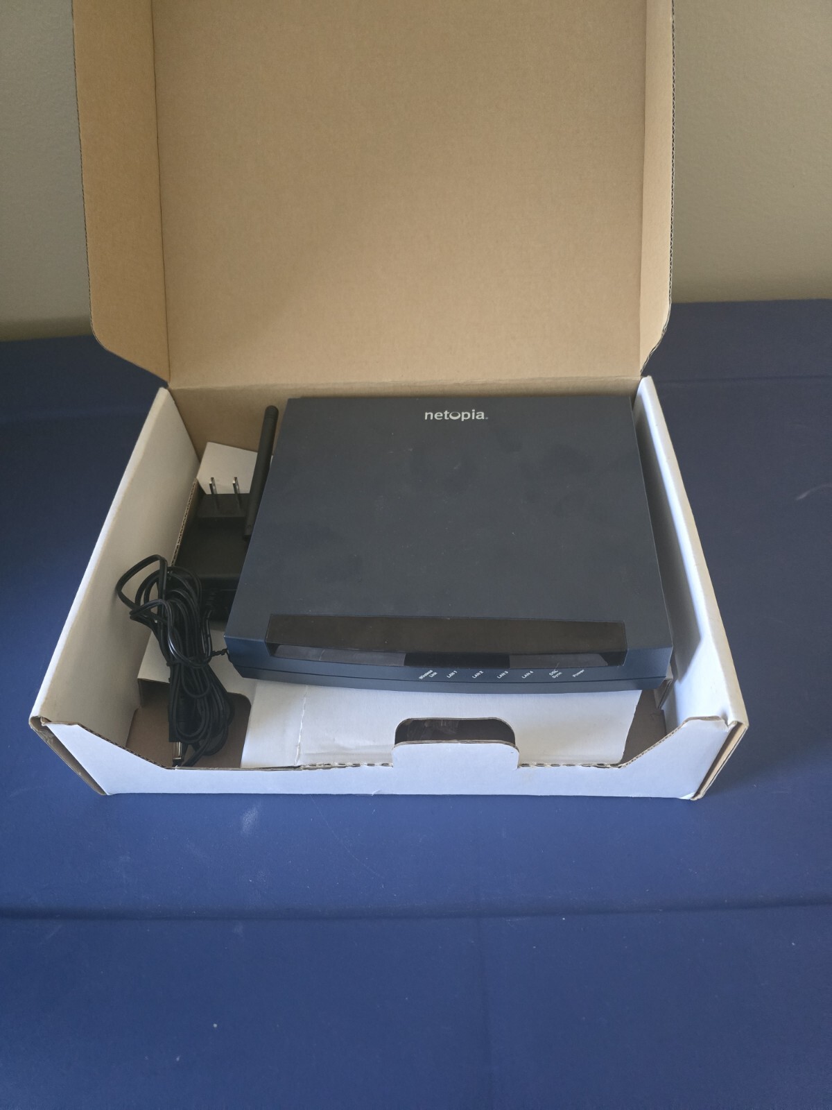 NETOPIA 3347-02-1006L  WIRELESS ROUTER ADSL2/2 + 4PT MNGD SWITCH
