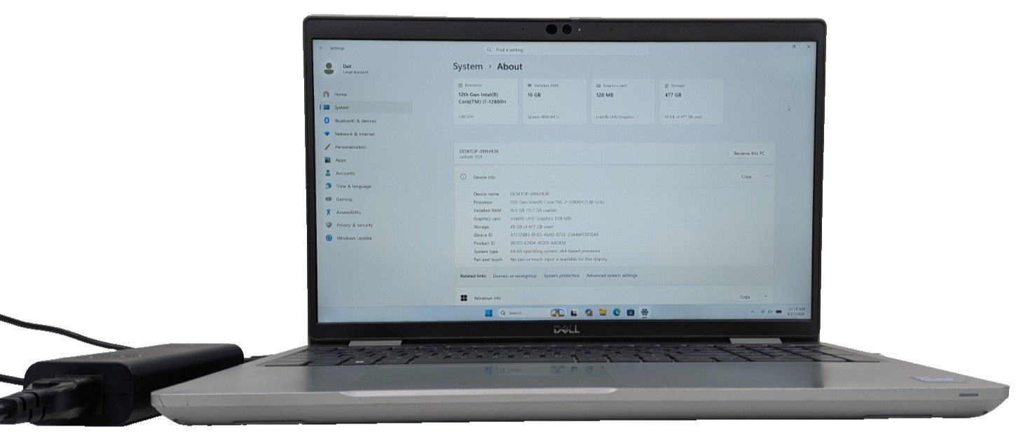 Dell Latitude 5531 *14 Core* i7 12th Gen 16GB DDR5 512SSD W11 "Read Description"