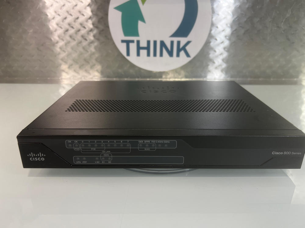 Cisco C891FW-A-K9 V01 Gigabit Ethernet Security Router NO AC