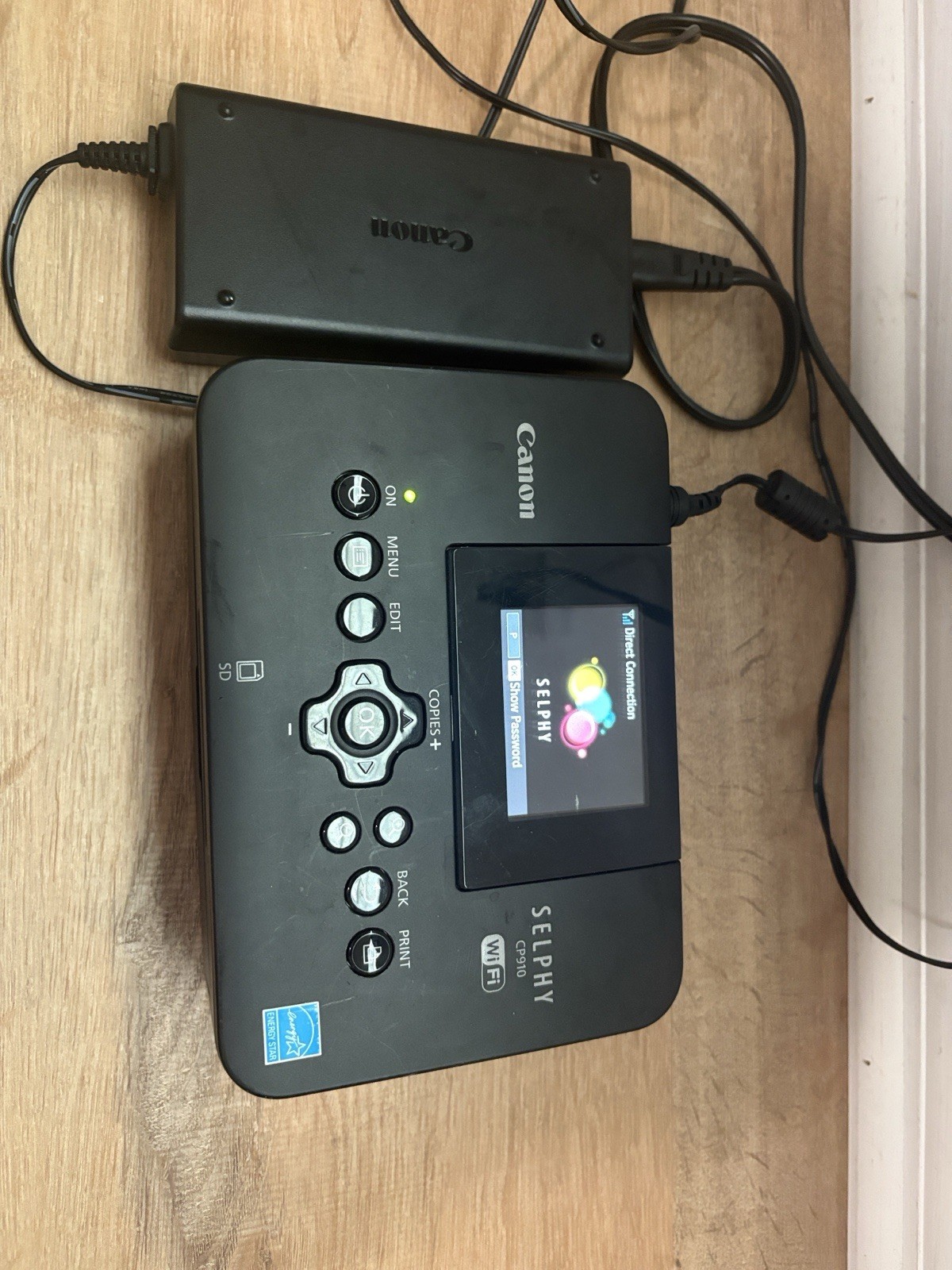 Canon SELPHY Portable Photo Printer - Black