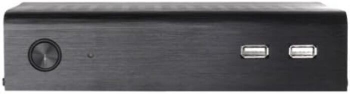 Silverstone Tek Aluminum Top Cover/Steel Body Thin Mini-ITX Media Center/HTPC