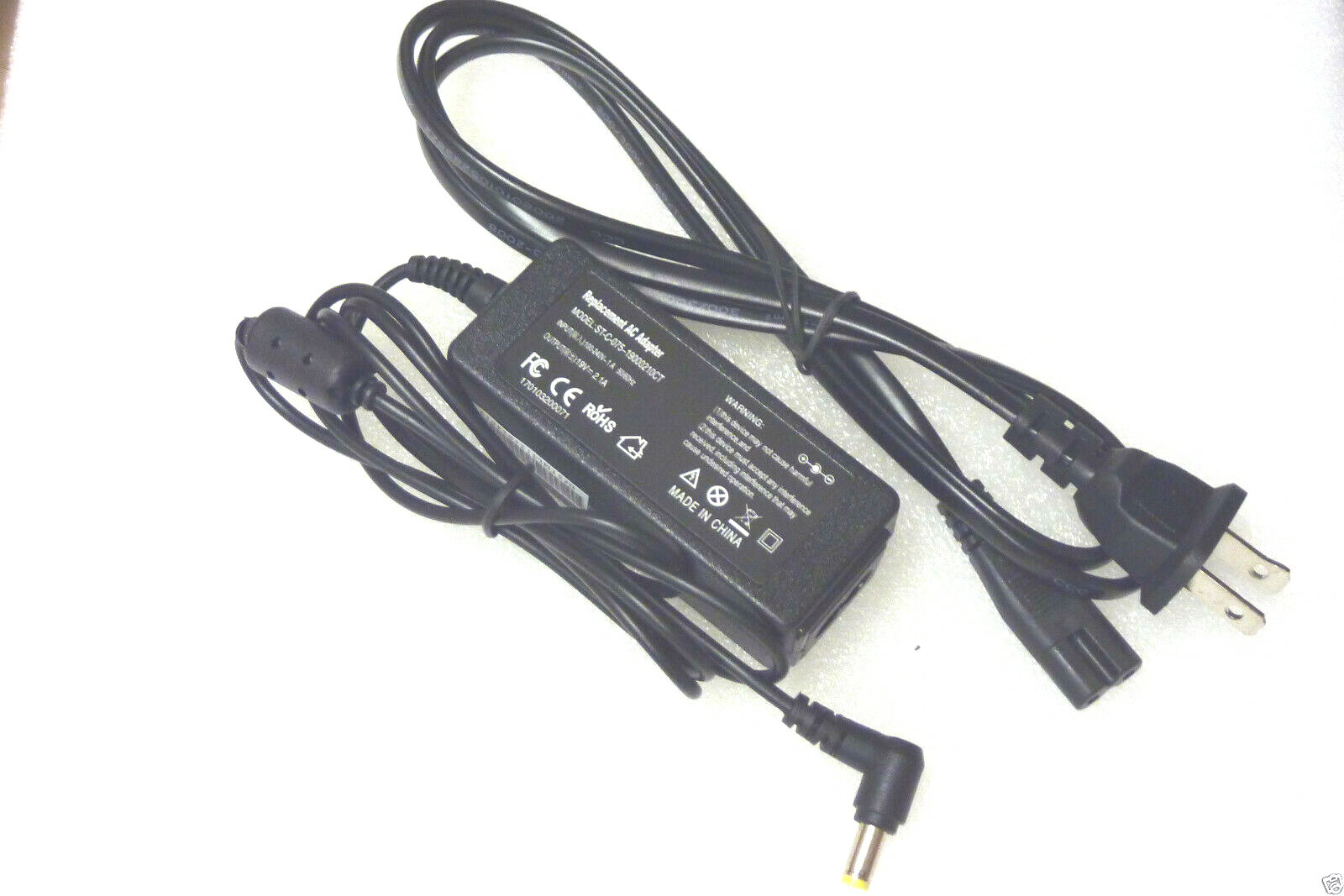 For Acer G227HQL G236HL G237HL RG240Y EG240Y Monitor Charger AC Adapter Power