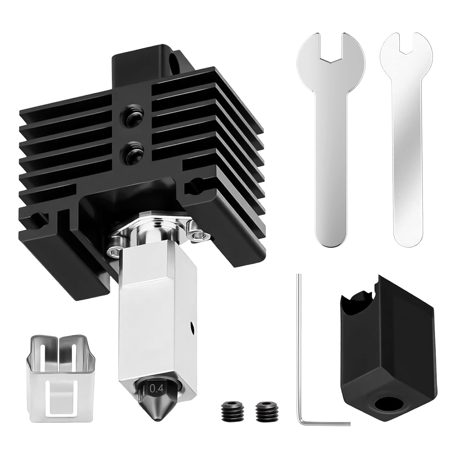 Upgraded Hotend Kit for Bambu Lab X1 / X1C / X1E / P1P / P1S, All-Metal High-Tem
