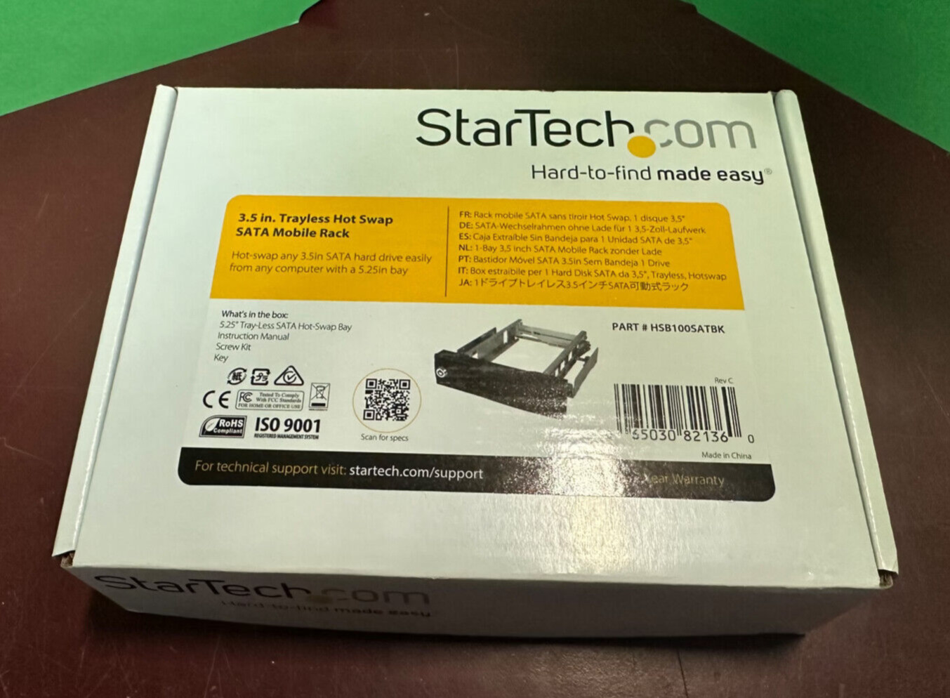 NEW OPEN BOX StarTech 3.5