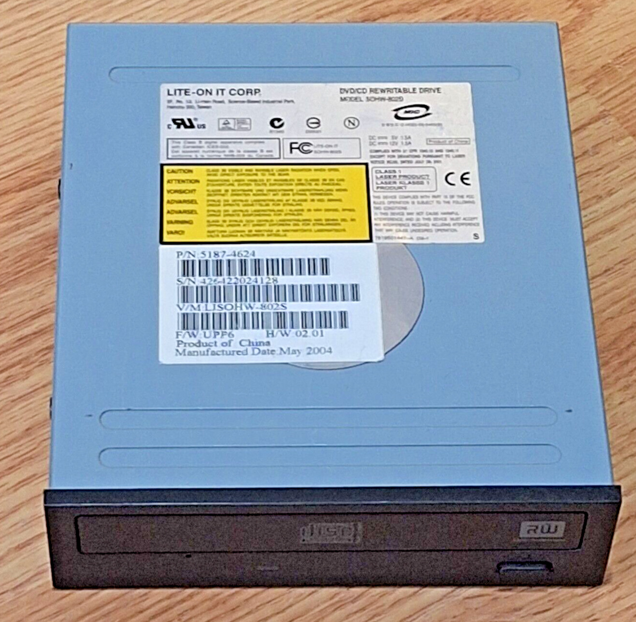 Lite-On IT Corp DVD/CD Rewritable Drive SOHW-802S