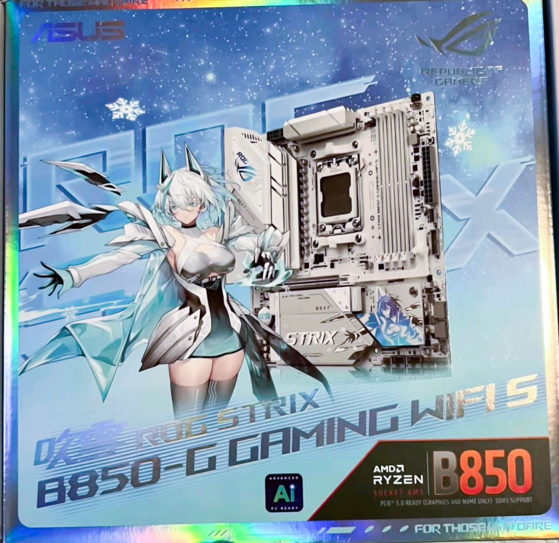 ROG STRIX B850-G Gaming WiFi S MB ASUS AMD Desktop Motherboard