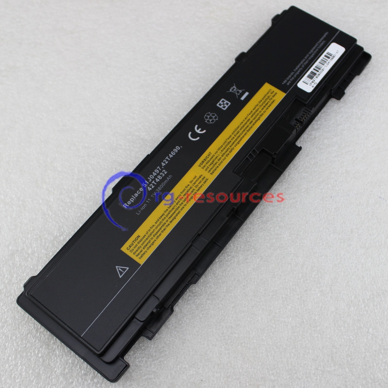 New 42T4691 42T4832 42T4833 Laptop Battery for Lenovo Thinkpad T400s T410s
