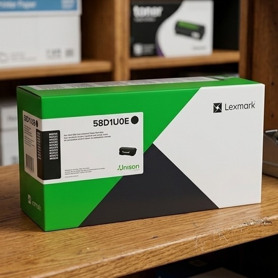 Genuine OEM Lexmark 58D1U0E Ultra High Yield Black Toner Cartridge- NEW SEALED
