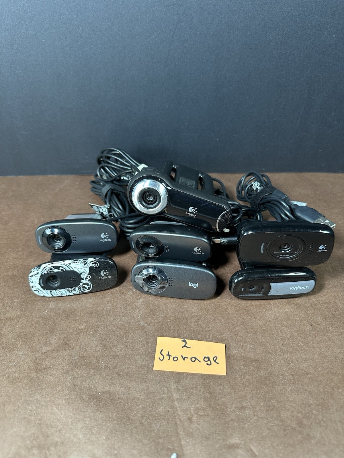 Lot Of 7 Mixed  Logitech Wired USB Works Ships Fast