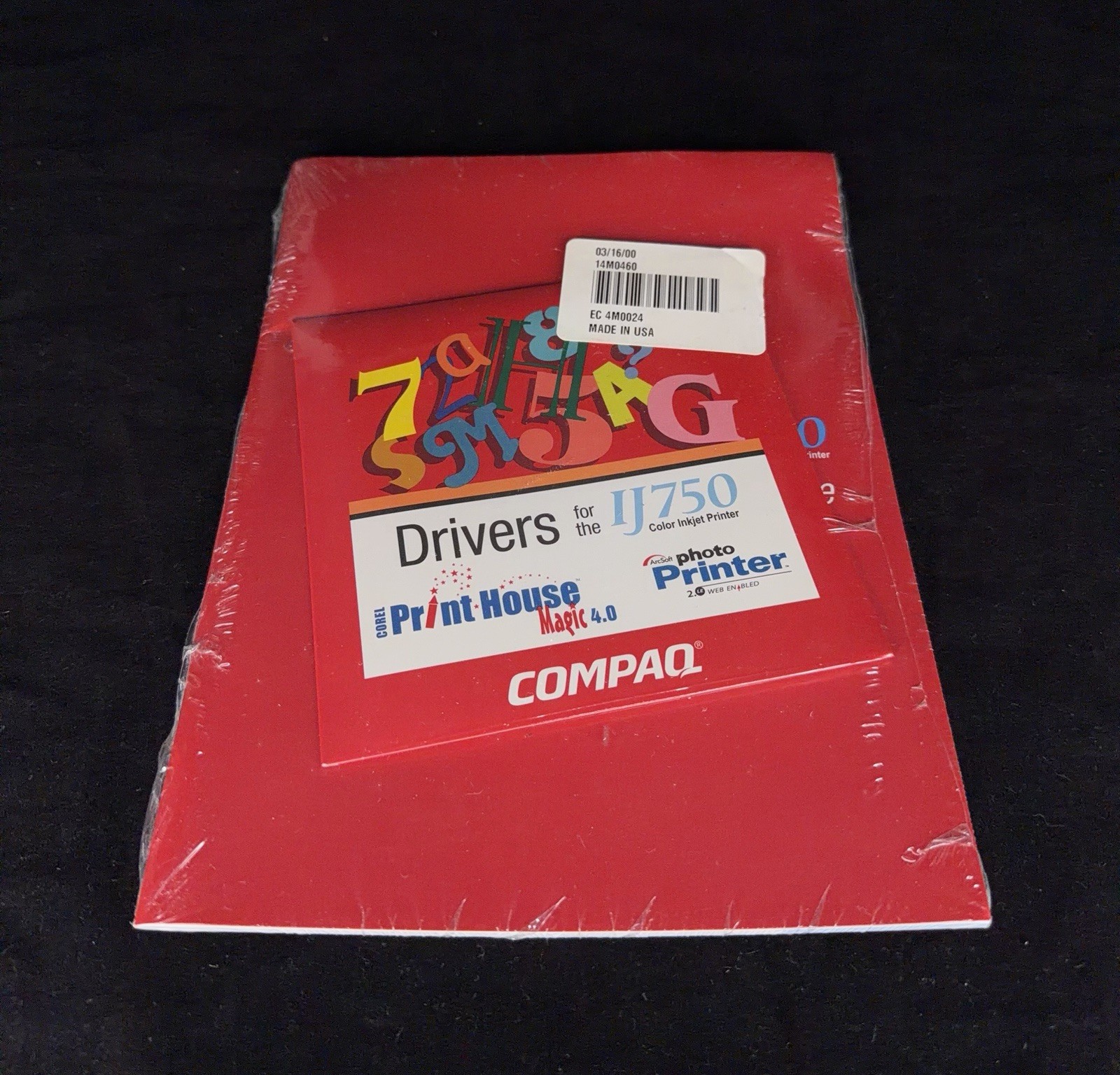 Compaq Getting Started IJ750 Printer Drivers 2000