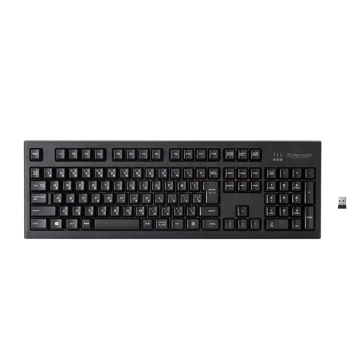 ELECOM Japanese Wireless keyboard 108 key PS3/PS4 Support TK-FDM088TBK Japan