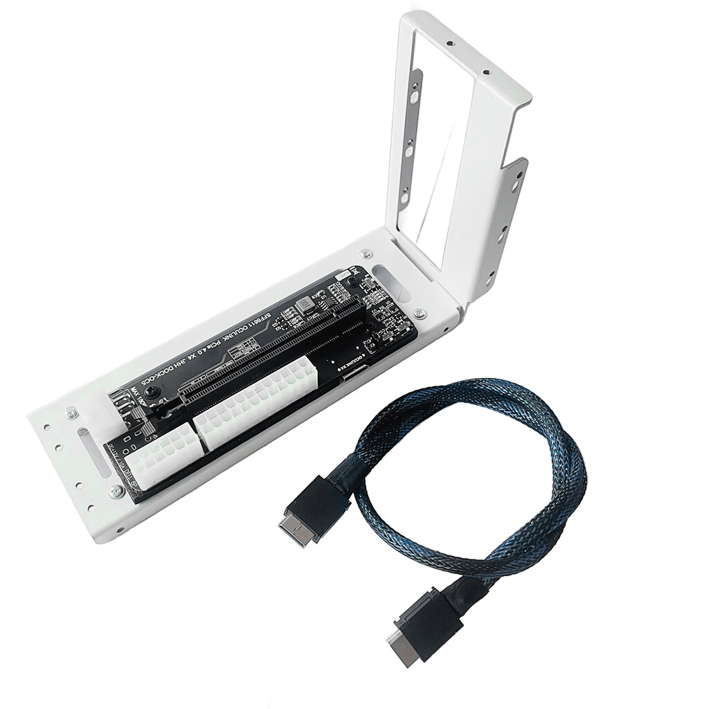 Laptop eGPU Case SFF 8611 Oculink M.2 External Graphics Card GPU Holder Dock