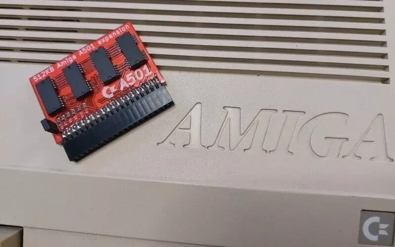 A500 512KB TRAPDOOR RAM MEMORY EXPANSION FOR COMMODORE AMIGA 500 0.5MB NEW