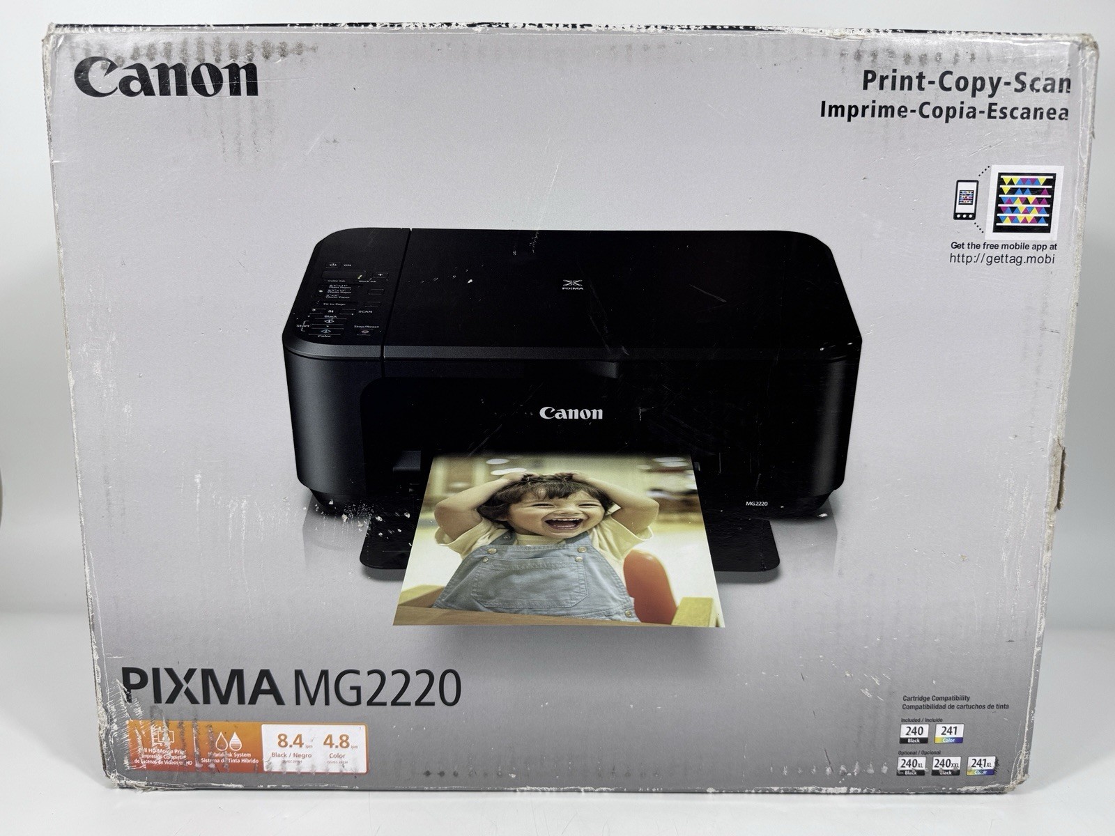 Canon PIXMA MG2220 inkjet all-in-one printer