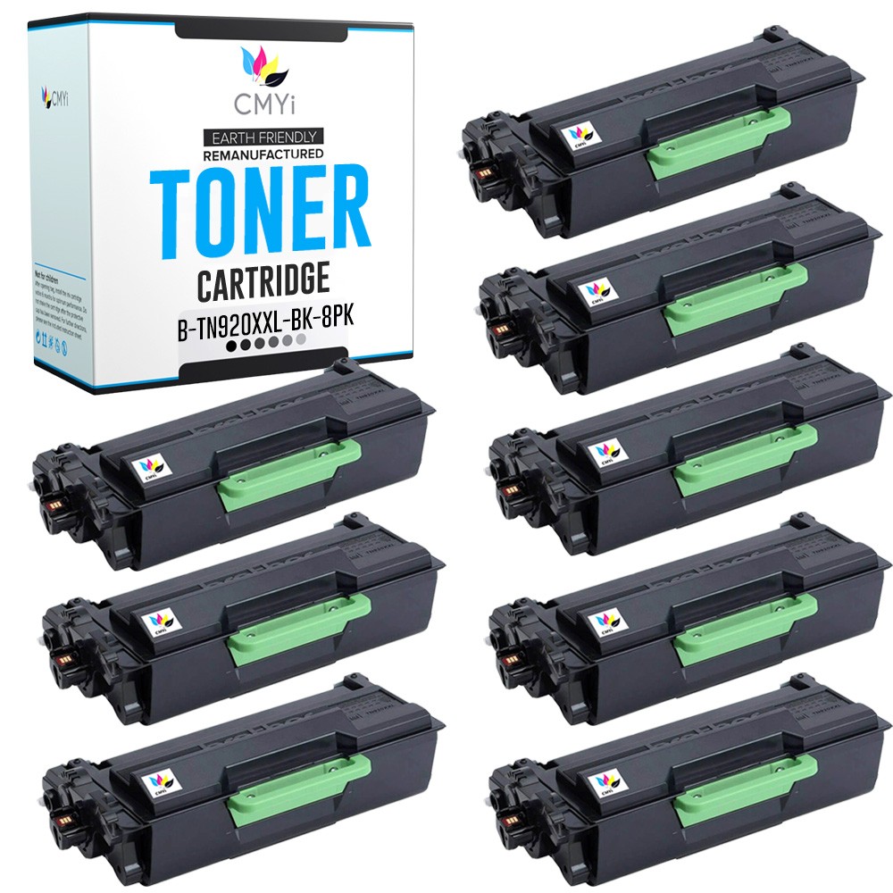 CMYi Compatible 8PK TN-920XXL Cartridge fits Brother MFC-L5915DW L6810DW L6915DW
