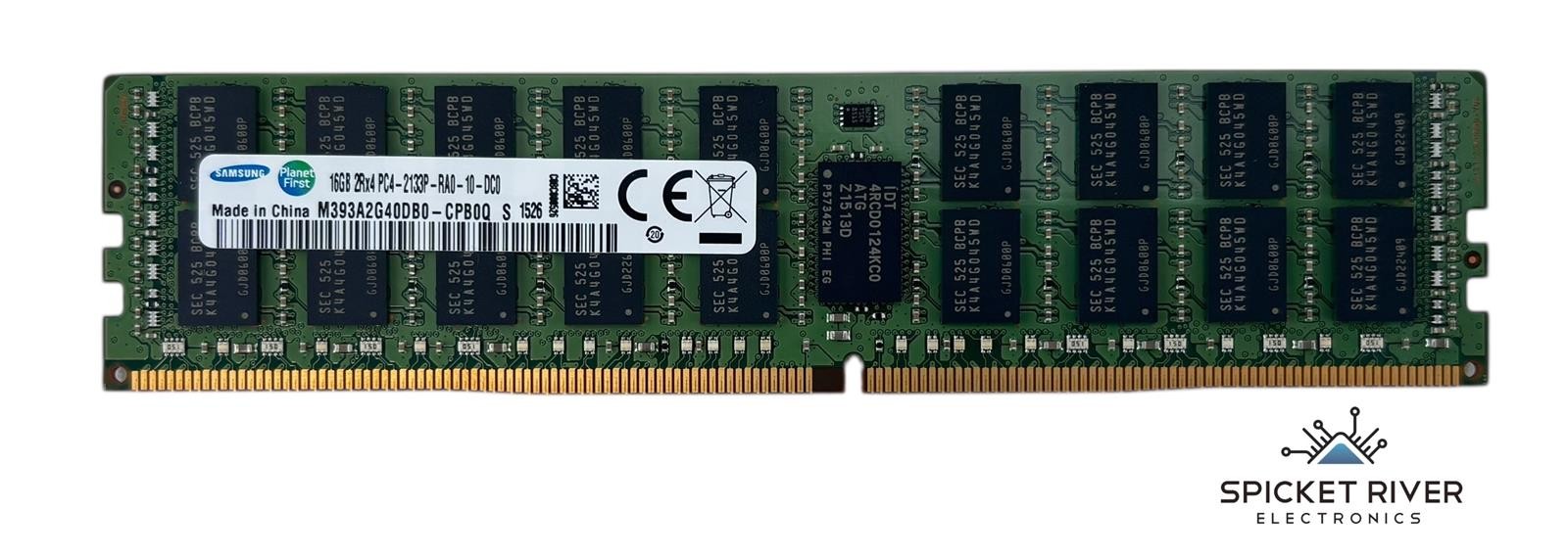 Samsung M393A2G40DB0-CPB0Q 16GB 2Rx4 PC4-2133P DDR4 ECC Server RAM