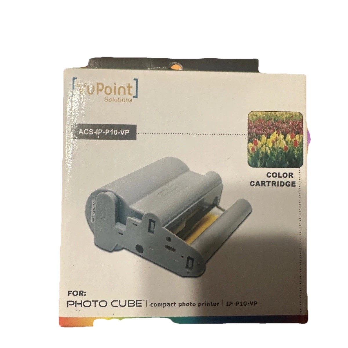 VuPoint Solutions Color Cartridge ACS-IP-P10-VP For Photo Cube Compact Printer 