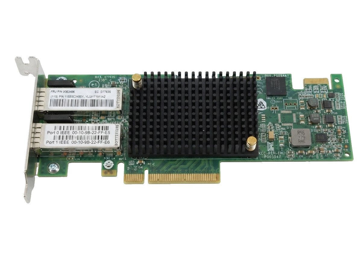 IBM 00ND478 16Gb High-Speed2-Port FIBRE Channel Network Host Bus Adapter (HBA)