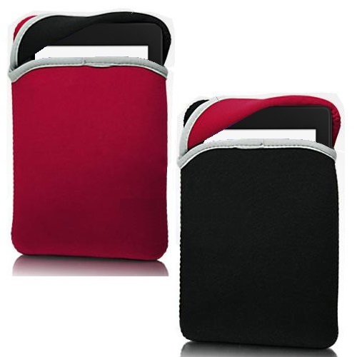 Kindle Fire Nook Kobo Samsung E-reader Tablet Reversible Sleeve Pouch Case Cover