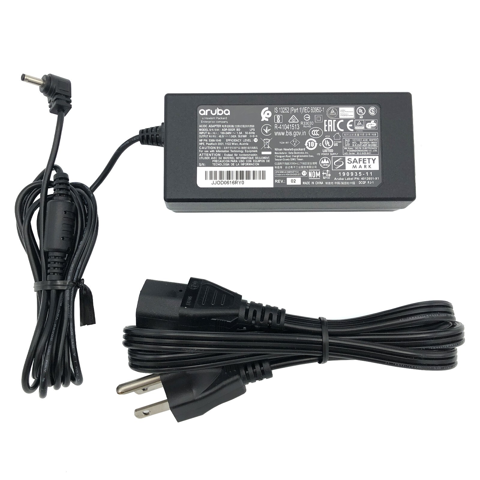 Genuine Aruba ADP-50GR AC Power Adapter 48V 1.042A 50W Power Supply OEM
