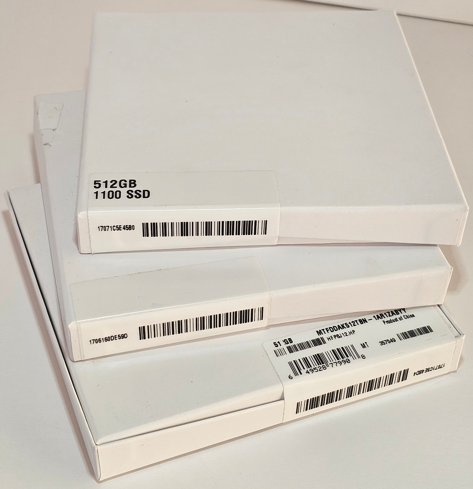 F/S Micron MTFDDAK512TD 1300 2.5" 512GB SATA SSD SS Drive - SEALED - Priced for1