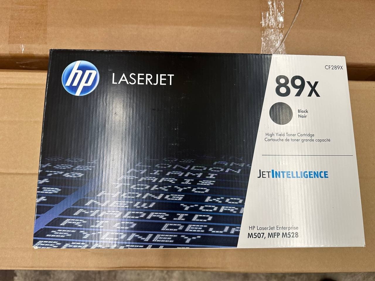 Genuine HP 89X (CF289X) Black High Yield Toner Cartridge M507 M528 Sealed Box
