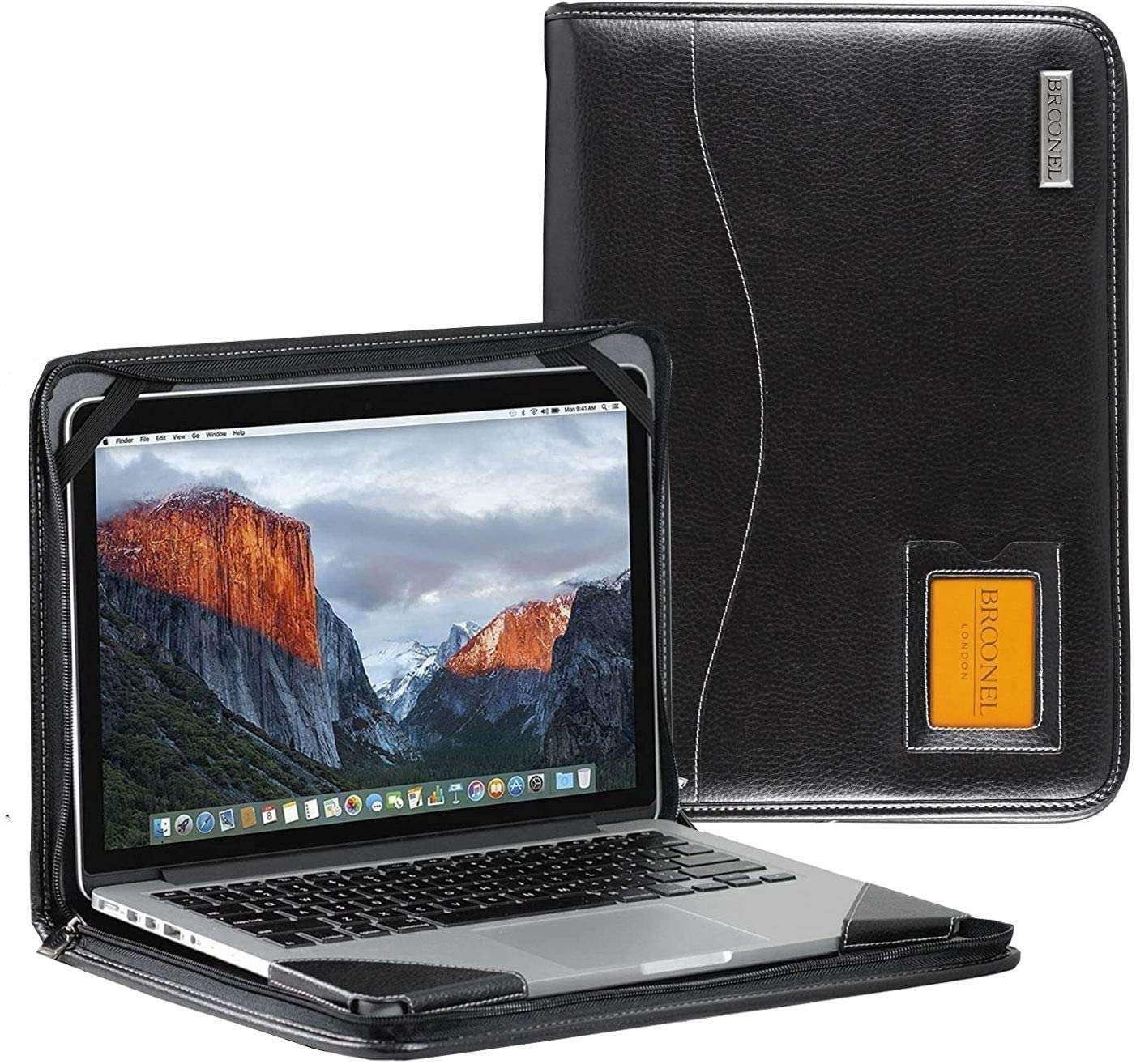 Broonel Black Contour Case For ASUS ZenBook Flip UX360UA / ASUS ZenBook Flip UX3