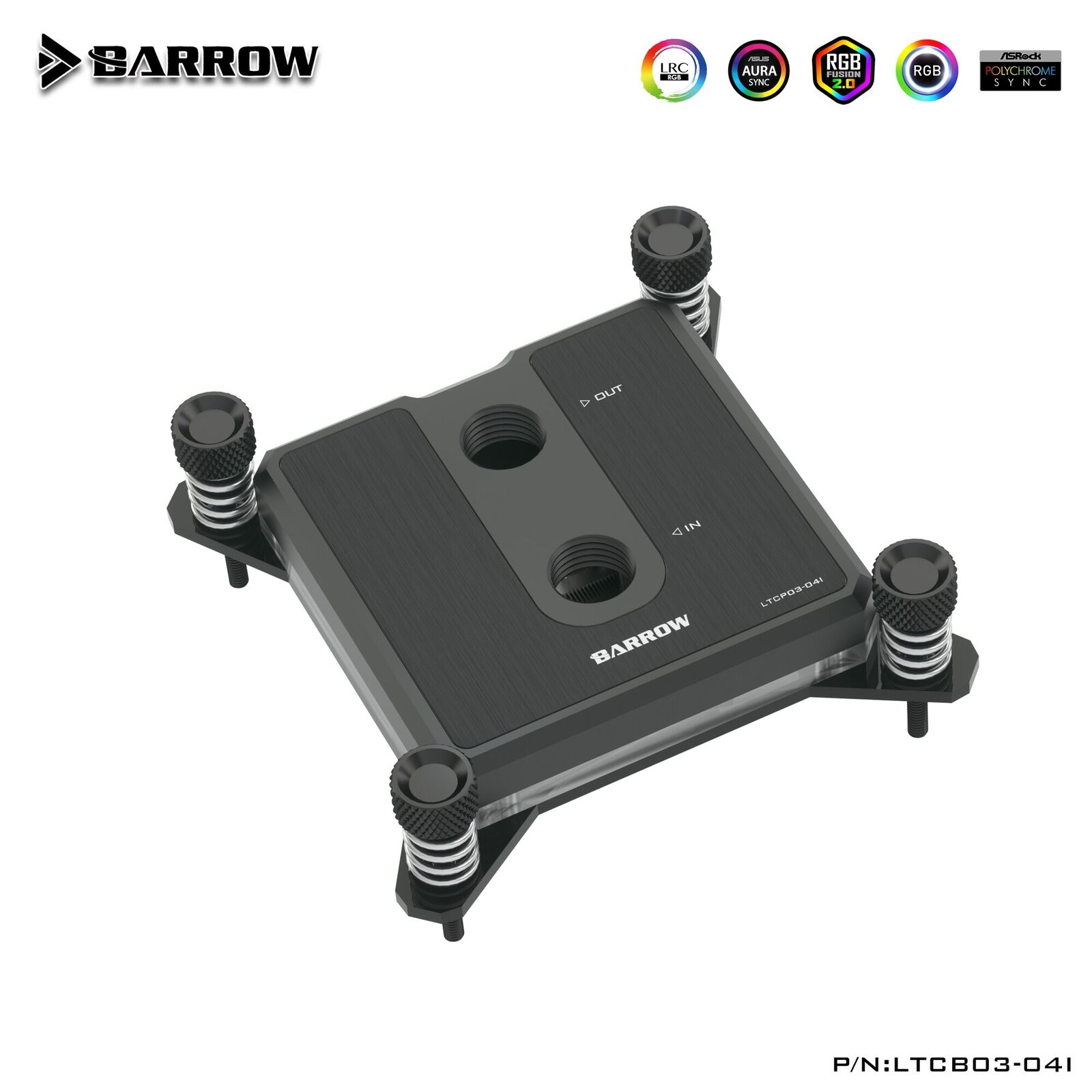 Barrow LTCB03-04I CPU Water Block Use For Intel LGA1150 1151 1200 1700 Socket