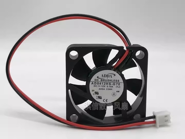 1PCS ADDA 4010 AD0412HS-G70 DC12V 0.10A Southbridge/Northbridge 4CM Silent Fan