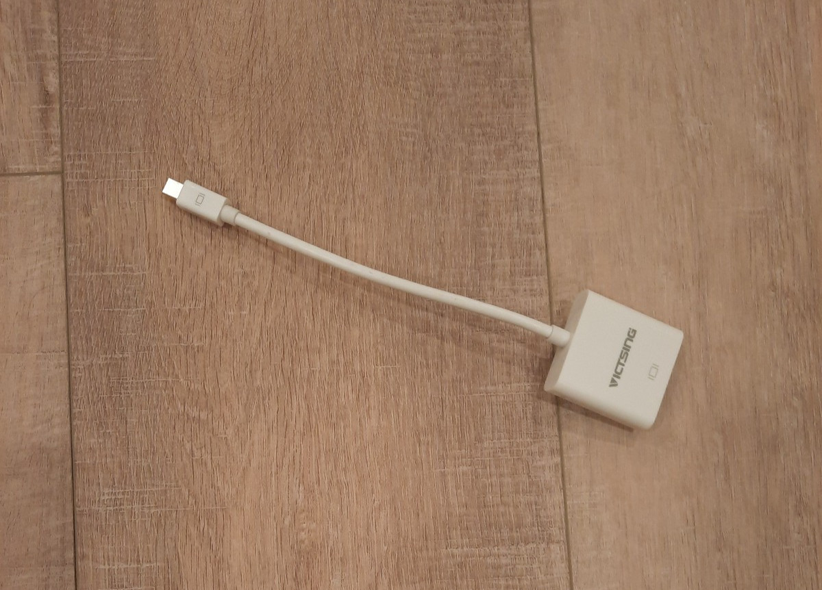 Victsing Thunderbolt Mini Display Port DP To VGA Cable Adapter