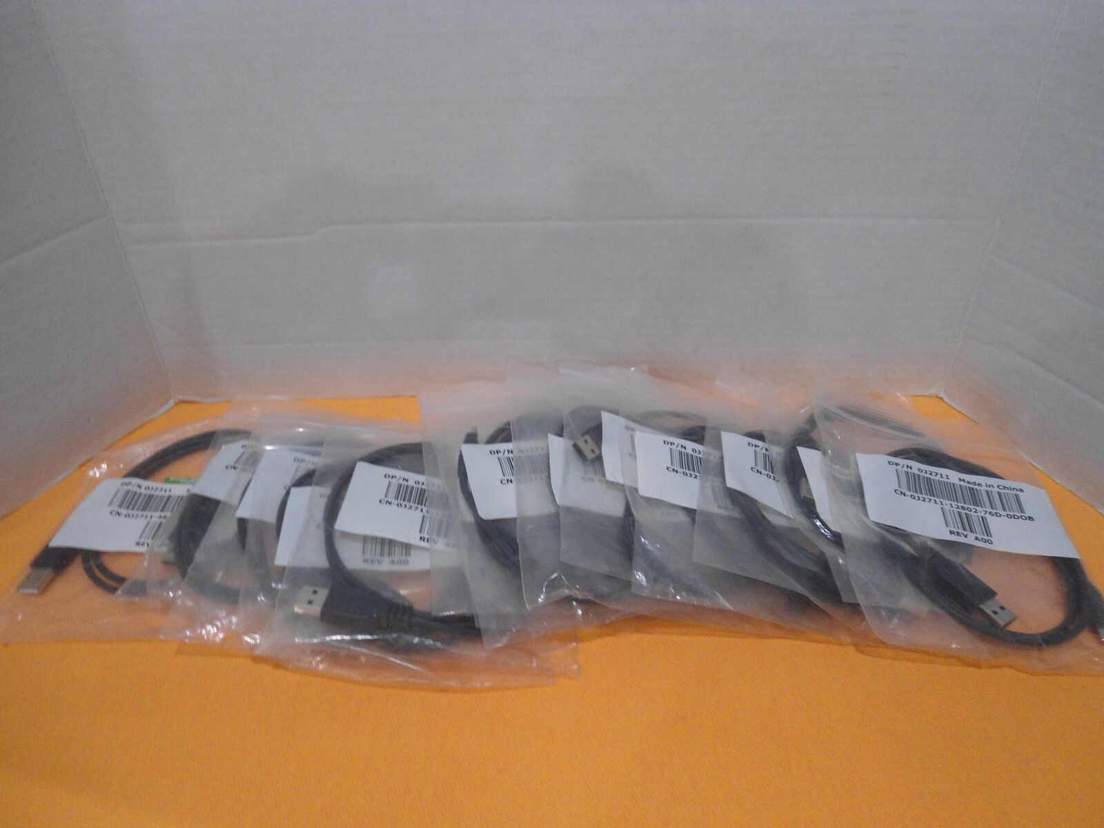 USB Mini B Male 2.0 5 pin to USB A Male 2.0 Charging Data 3 Ft, Lot of 15.