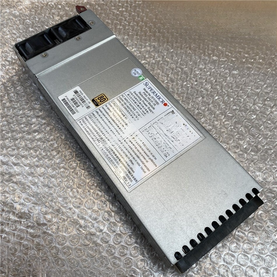 Supermicro PWS-1K41F-1R 1400W 1+1 redundant power supply 747TQ/748TQ/818TQ/828T