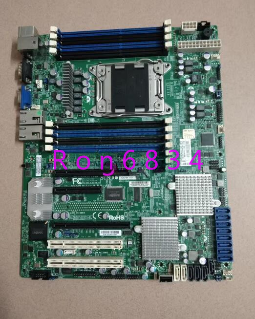 1pc used SUPERMICRO X9SRH-7TF REV 1.01A  motherboard