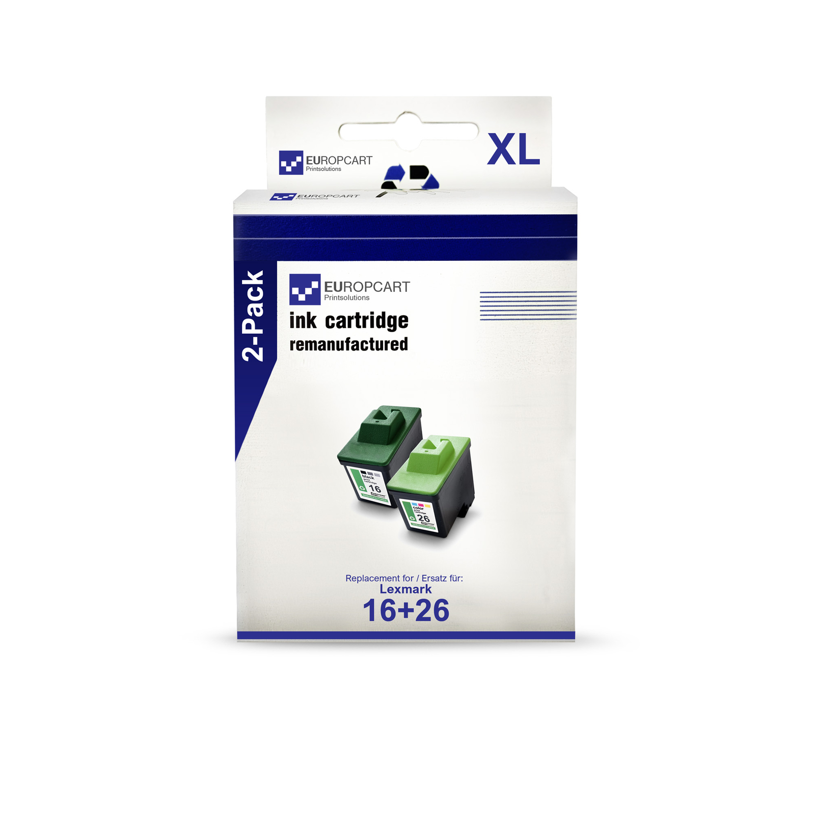 2x Ink 1+1 for Lexmark X-1195 Z-611 Z-602 X-1190 Z-25 X-1150 X-1290 X-1240
