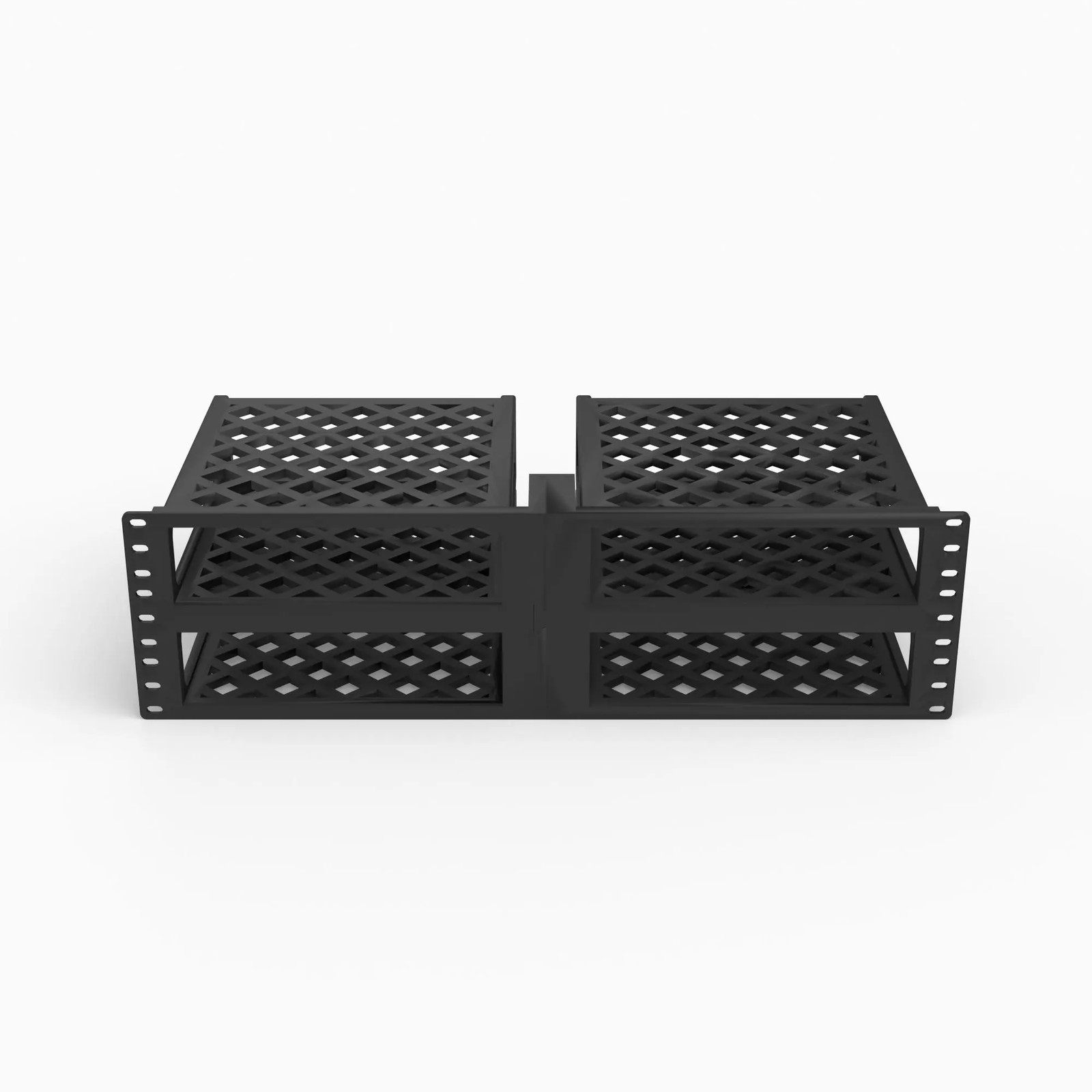 19" Minisforum MS-01 & MS-A2 4-Bay Rack Mount - 3U