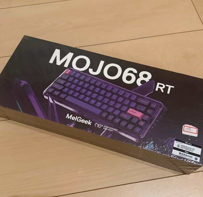 MelGeek MOJO68 RT 10th Anniversary Mechanical Keyboard Neon Japan