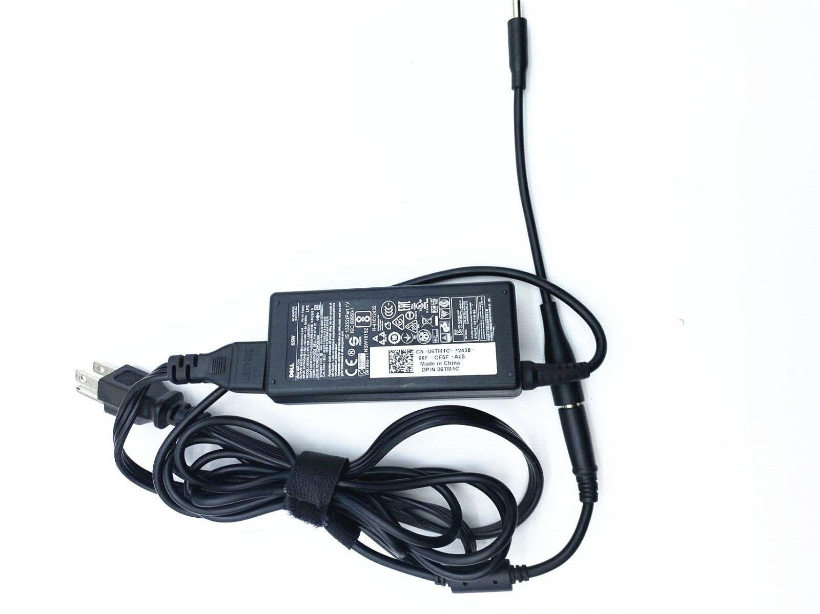Genuine Dell 65W AC Adapter Charger OptiPlex 3040 7040 3060 7050 3070 3020 9020M
