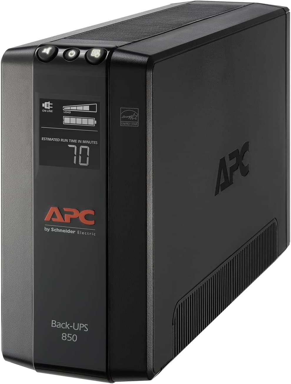 Back-Ups Pro 850VA UPS, 510W Battery Backup & Surge Protector, AVR, 8 Outlets (N