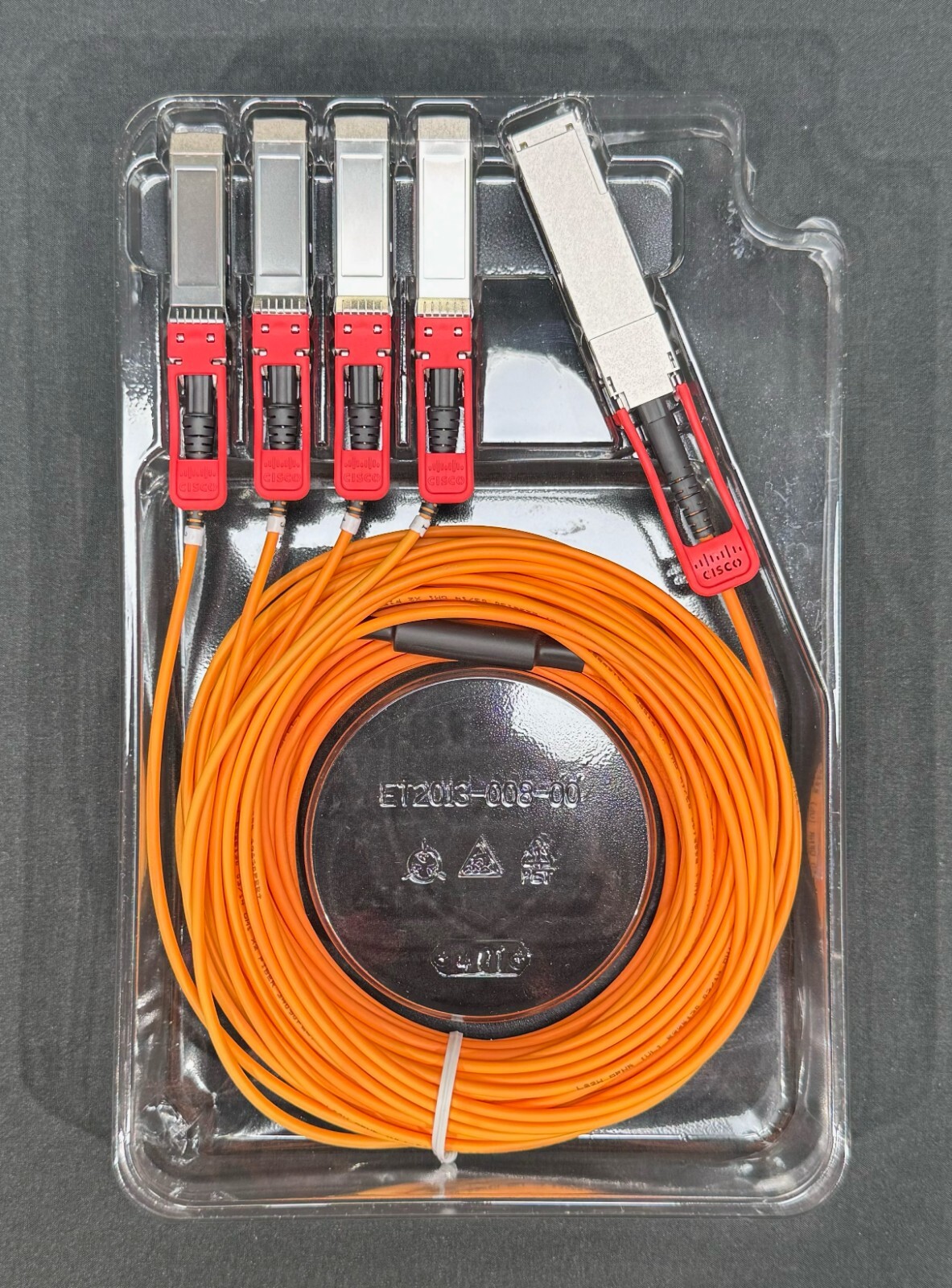 NEW Cisco Genuine QSFP-4X10G-AOC10M Cable 10-2936-02 Same Day Shipping