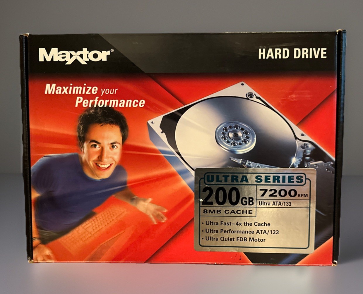 MAXTOR Ultra Series 200GB 7200 RPM Ultra ATA/133 Internal Hard Drive NEW
