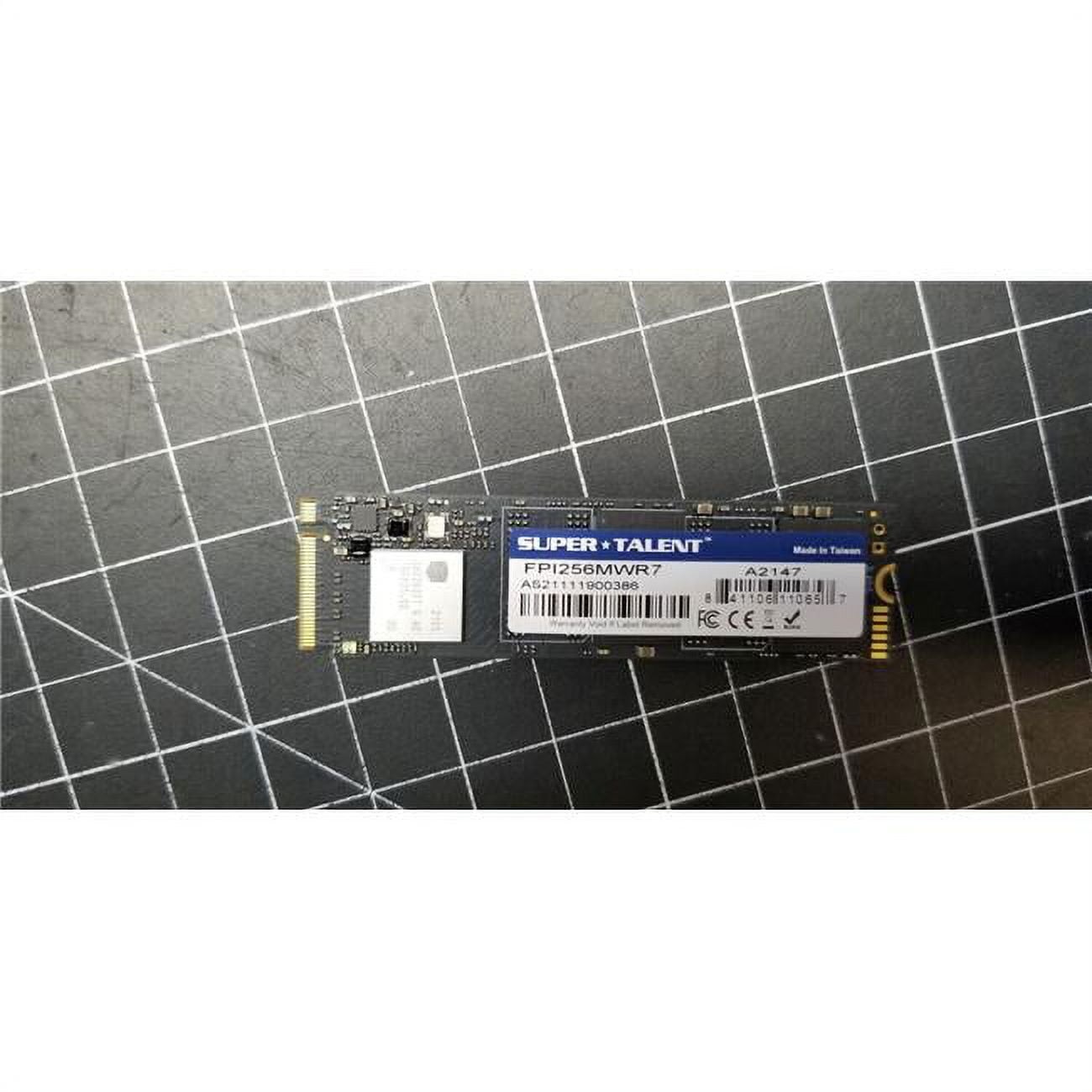 Super Talent FPI256MWR7 256GB M.2 PCIe NVMe SSD 3000MB/s